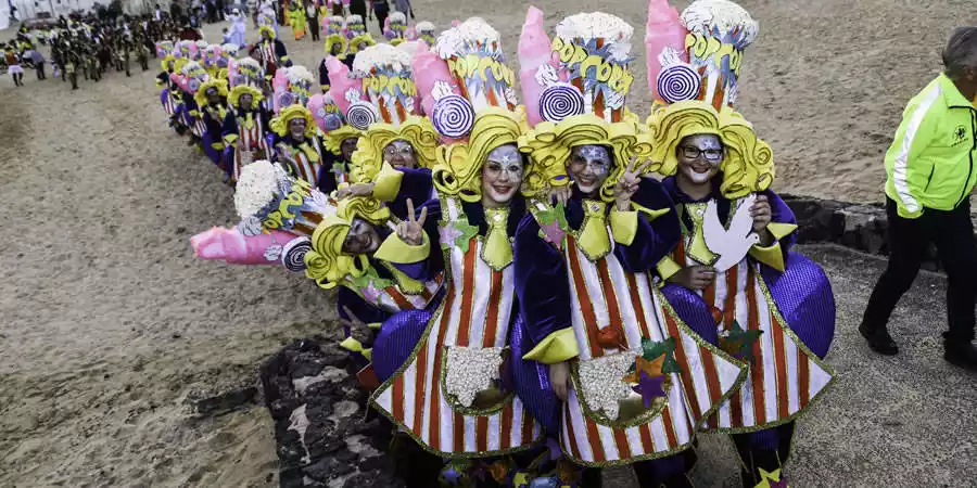 Carnival in La Graciosa